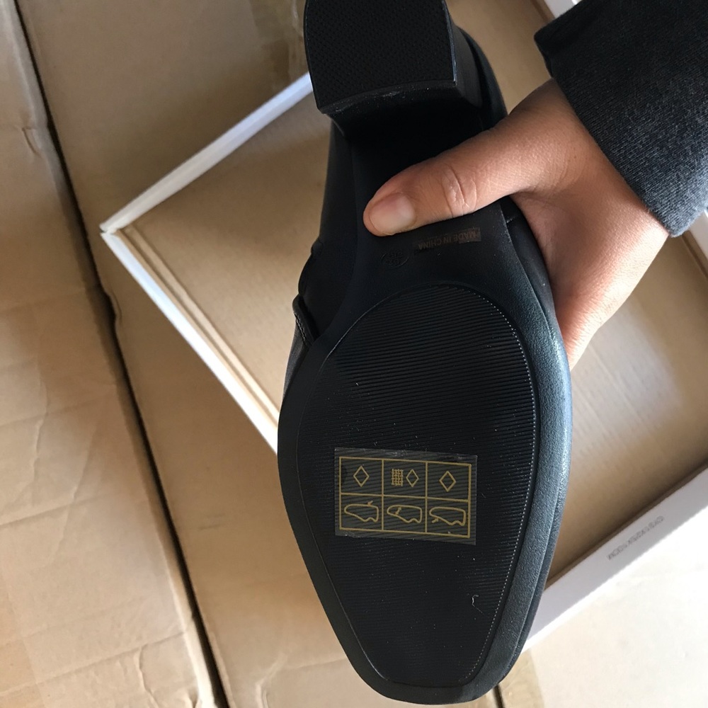 New beautiful plain square toe bootie 9 - Picture 5 of 5